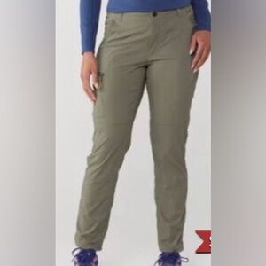 REI Women's tan Outdoor lightweight Hiking Pants 8P